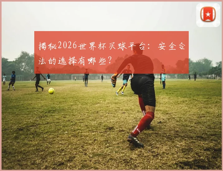 揭秘2026世界杯买球平台:安全合法的选择有哪些?